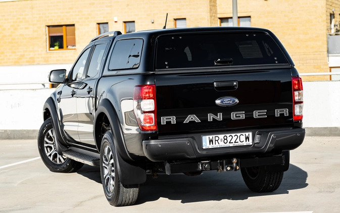 Ford Ranger cena 155900 przebieg: 114000, rok produkcji 2019 z Radom małe 781